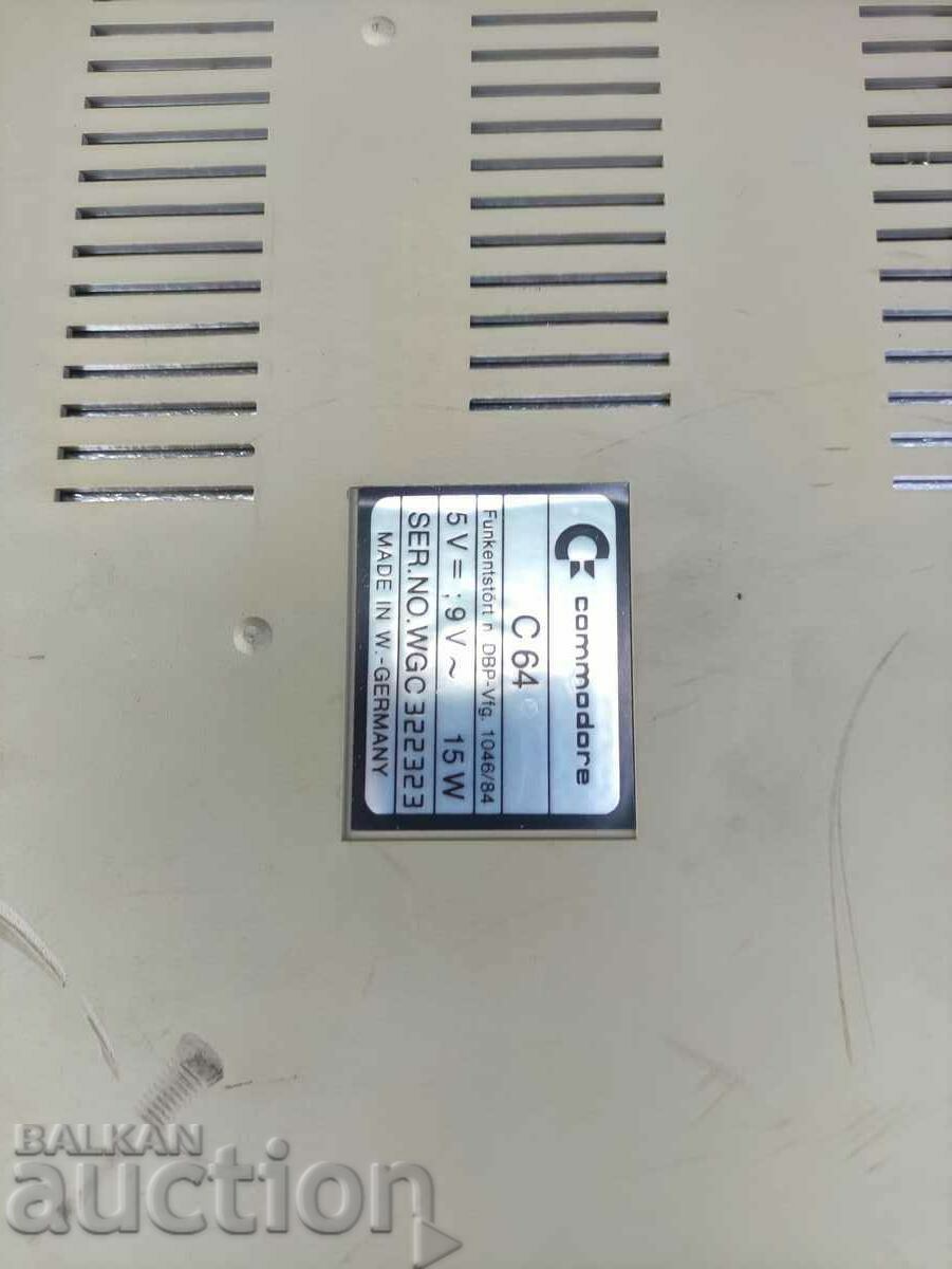Auction old computer Commodore C64 / Commodore 1541 Auction old computer Commodore C64 / Commodore 1541