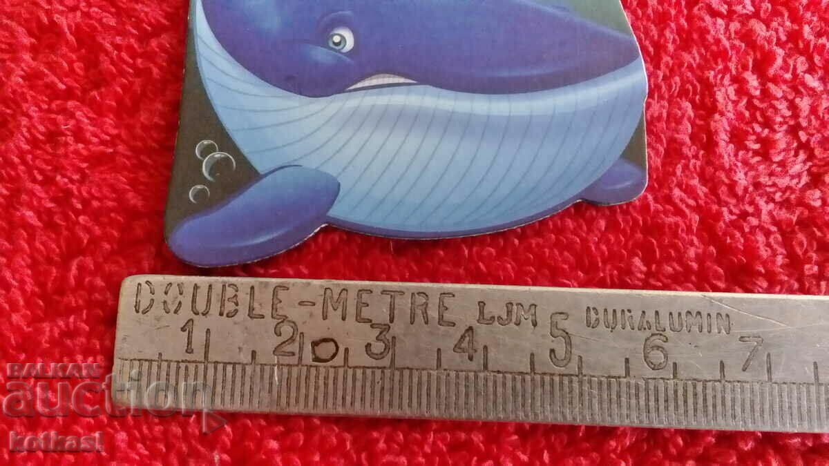 Souvenir Fridge Magnet Blue Whale with price 5.50 BGN | € 2.81 Souvenir Fridge Magnet Blue Whale with price 5.50 BGN | € 2.81