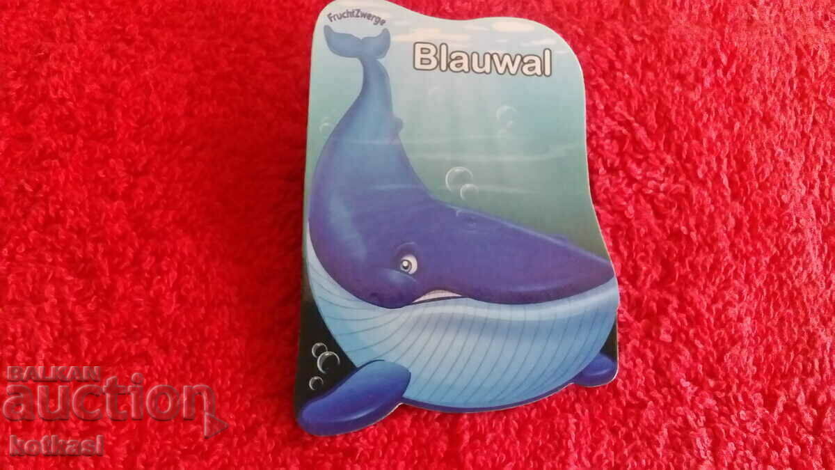 Souvenir Fridge Magnet Blue Whale - 5 Souvenir Fridge Magnet Blue Whale - 5