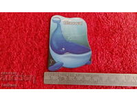 Souvenir Fridge Magnet Blue Whale