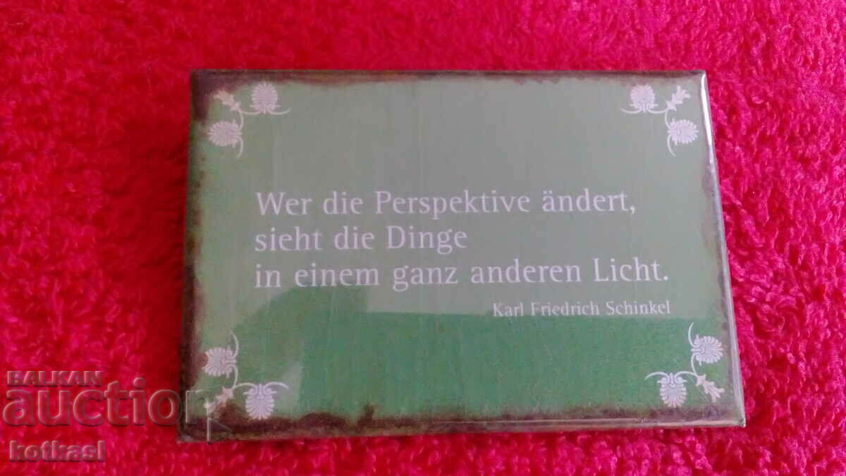 Souvenir Fridge Magnet Quote - 5