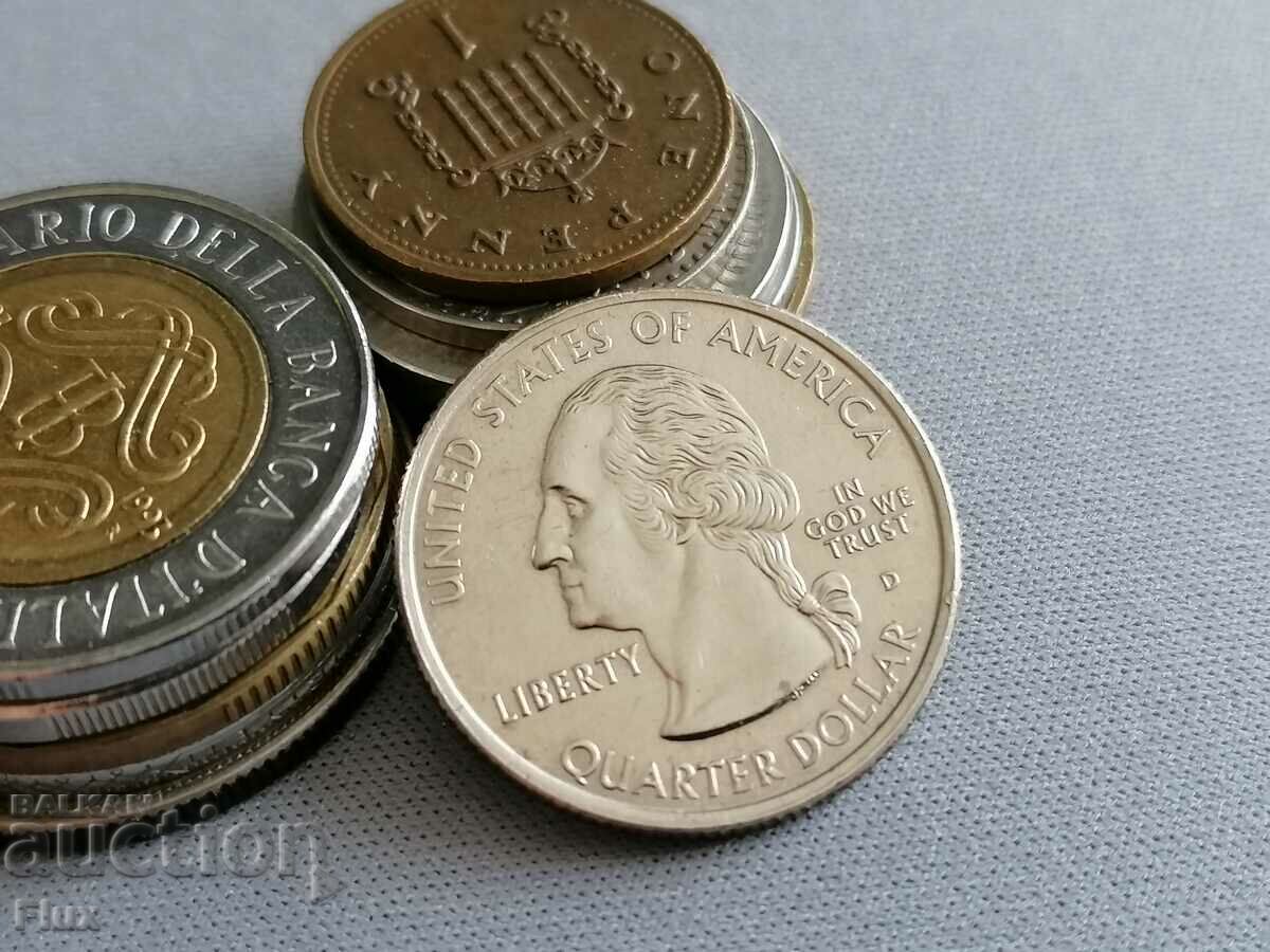 Coin - USA - 1/4 (quarter) dollar AUNC (Delaware) 1989 with price 7.85 BGN | € 4.01 Coin - USA - 1/4 (quarter) dollar AUNC (Delaware) 1989 with price 7.85 BGN | € 4.01