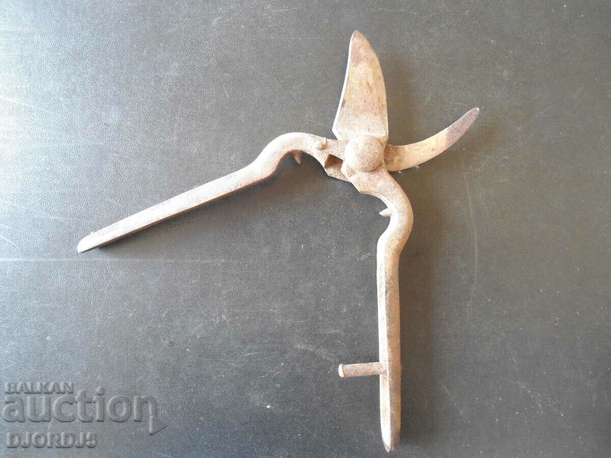 Old scissors with price 2.00 BGN | € 1.02 Old scissors with price 2.00 BGN | € 1.02