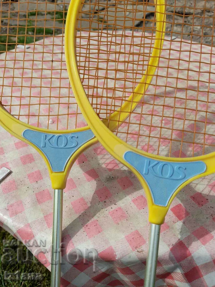 Old rackets, badminton rackets Kos with price 35.00 BGN | € 17.90