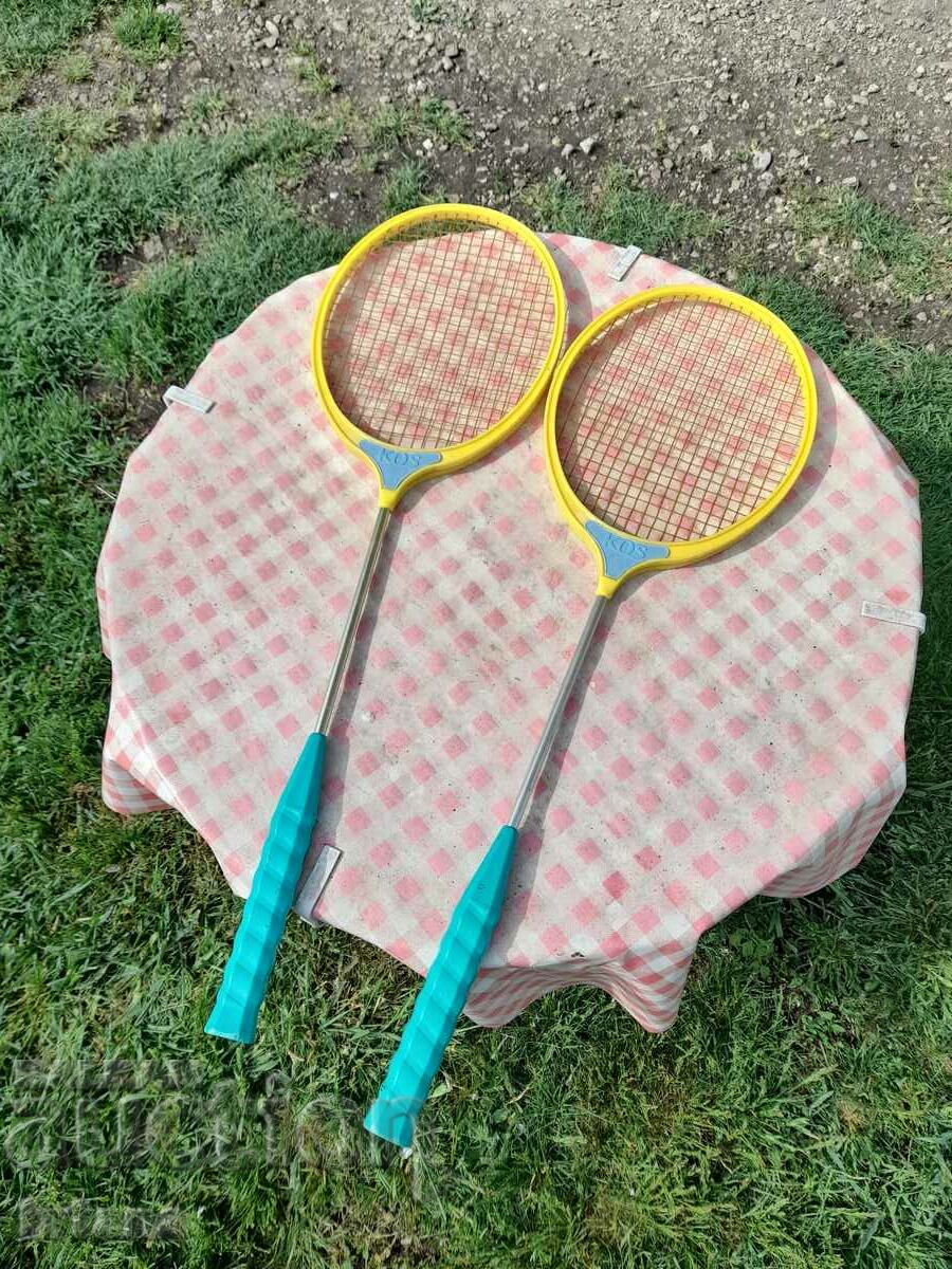 Rachete vechi, rachete de badminton Kos