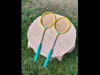 Old rackets, badminton rackets Kos
