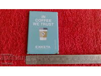 Souvenir Fridge Magnet We trust in coffee