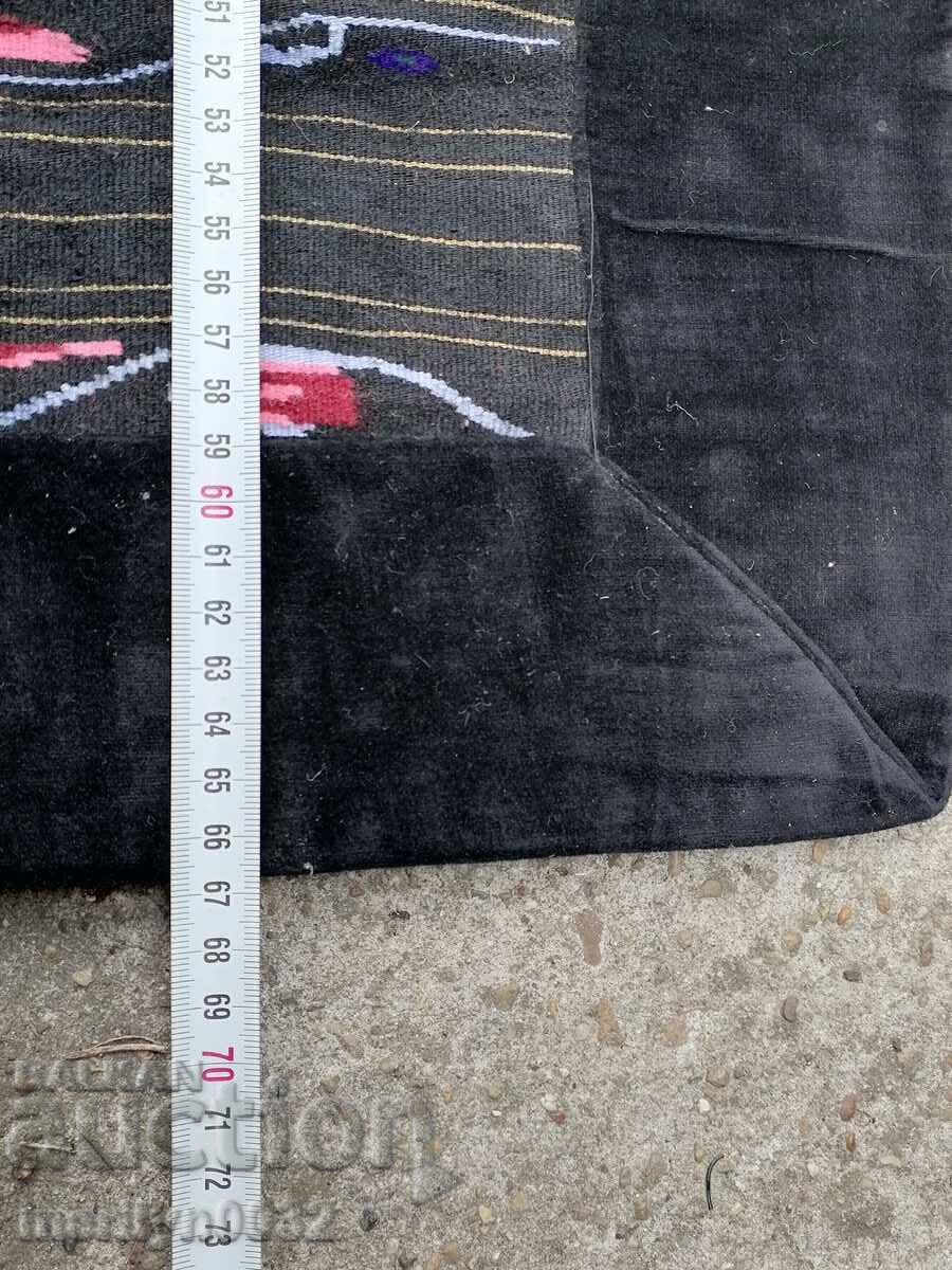 Delivery of Old hand woven apron with embroidery, costume