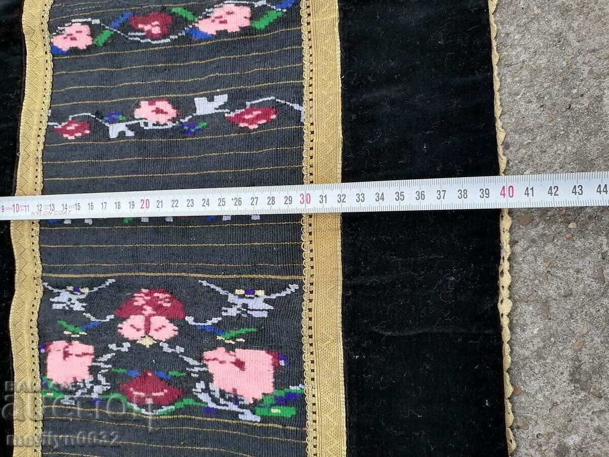 Delivery of Old hand woven apron with embroidery, costume Delivery of Old hand woven apron with embroidery, costume