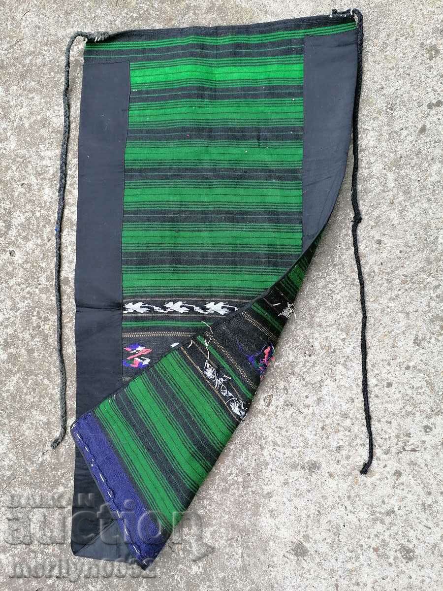 Auction An old hand-woven apron with embroidery, costume Auction An old hand-woven apron with embroidery, costume