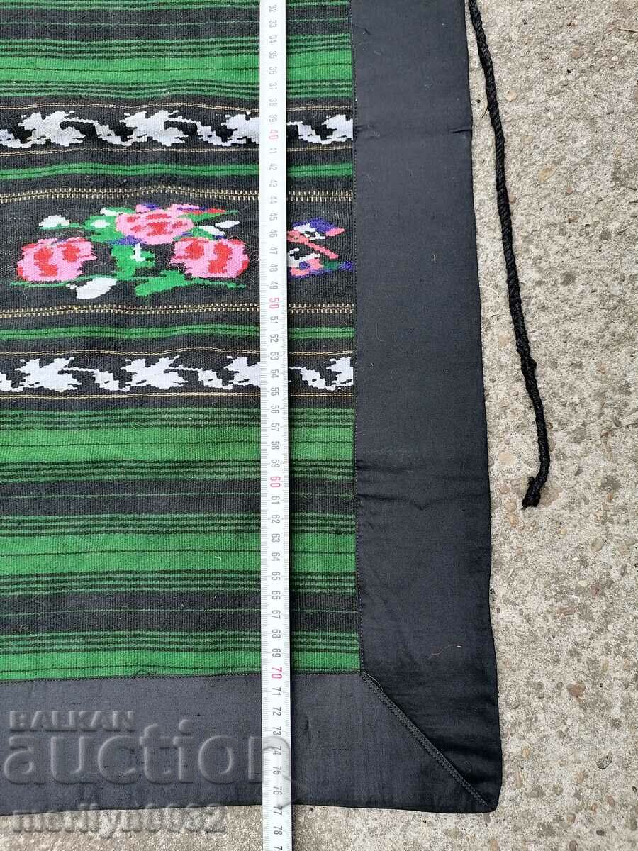 An old hand-woven apron with embroidery, costume - 6 An old hand-woven apron with embroidery, costume - 6