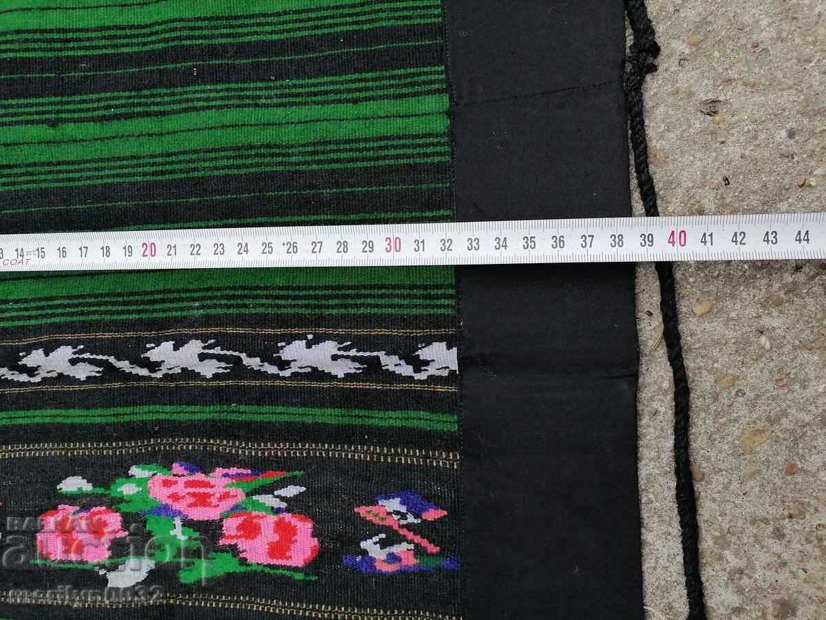 An old hand-woven apron with embroidery, costume - 7 An old hand-woven apron with embroidery, costume - 7