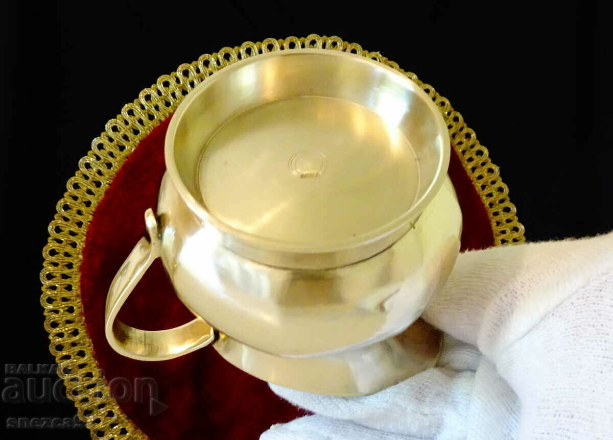 Delivery of Bronze jug, pitcher, milk jug, marked