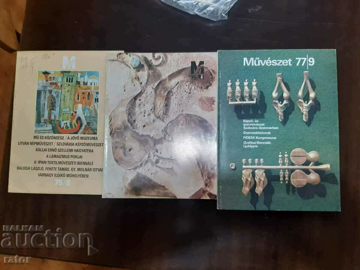 Auction Magazine Művészet, magazines ART - 11 issues Auction Magazine Művészet, magazines ART - 11 issues