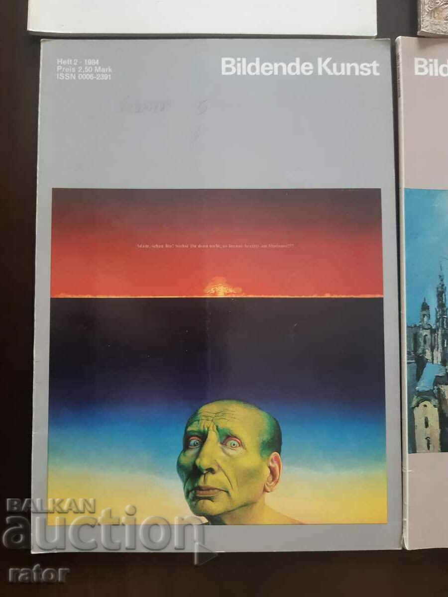 Bildende Kunst Magazine, ART Magazines - 4 issues - 5