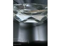 Scrumieră mică și frumoasă din cristal "MURANO" - Veneția, Italia
