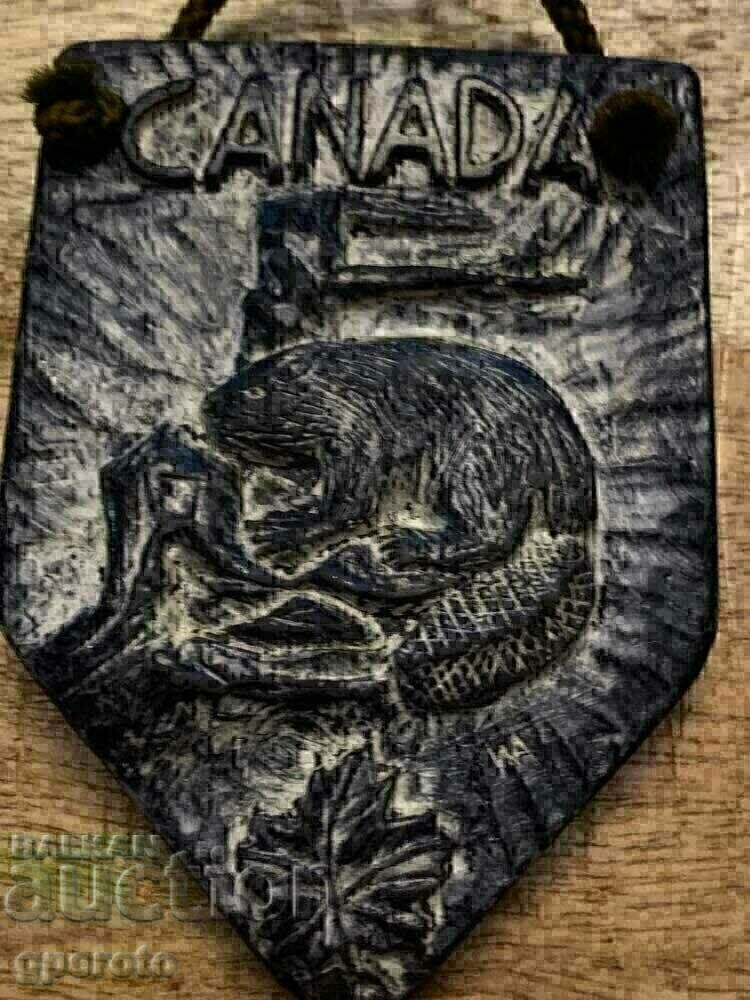 An interesting ceramic souvenir made in Canada