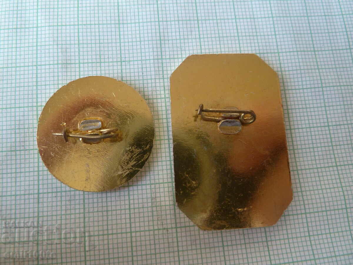 Badges - Festival of Friendship between the Youth of Bulgaria and Cuba - 6 Badges - Festival of Friendship between the Youth of Bulgaria and Cuba - 6