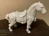 Beautiful porcelain statuette of a horse - Kingdom of Bulgaria-2