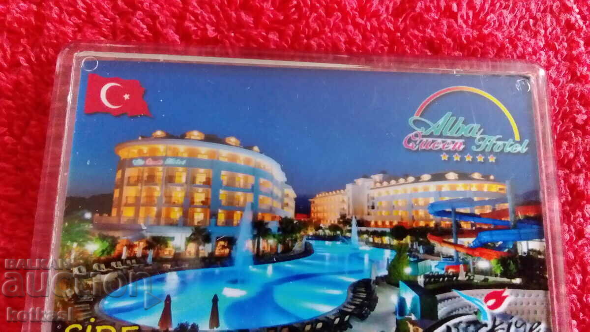 Livrarea Magnet de frigider suvenir Turcia SIDE Livrarea Magnet de frigider suvenir Turcia SIDE