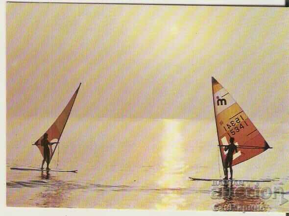 Κάρτα Bulgaria Varna Golden Sands Surfing *