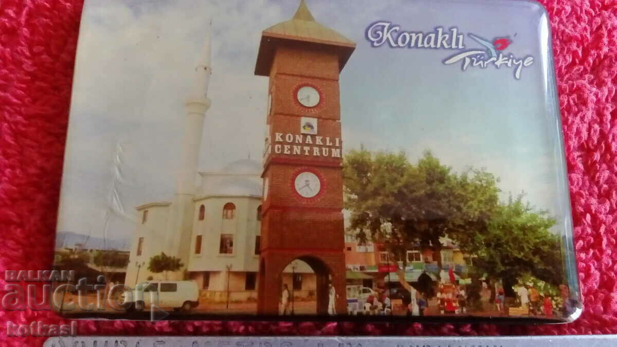 Auction  Souvenir Fridge Magnet Turkey Konakli