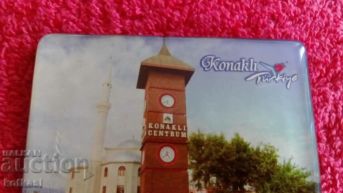 Delivery of Souvenir Fridge Magnet Turkey Konakli