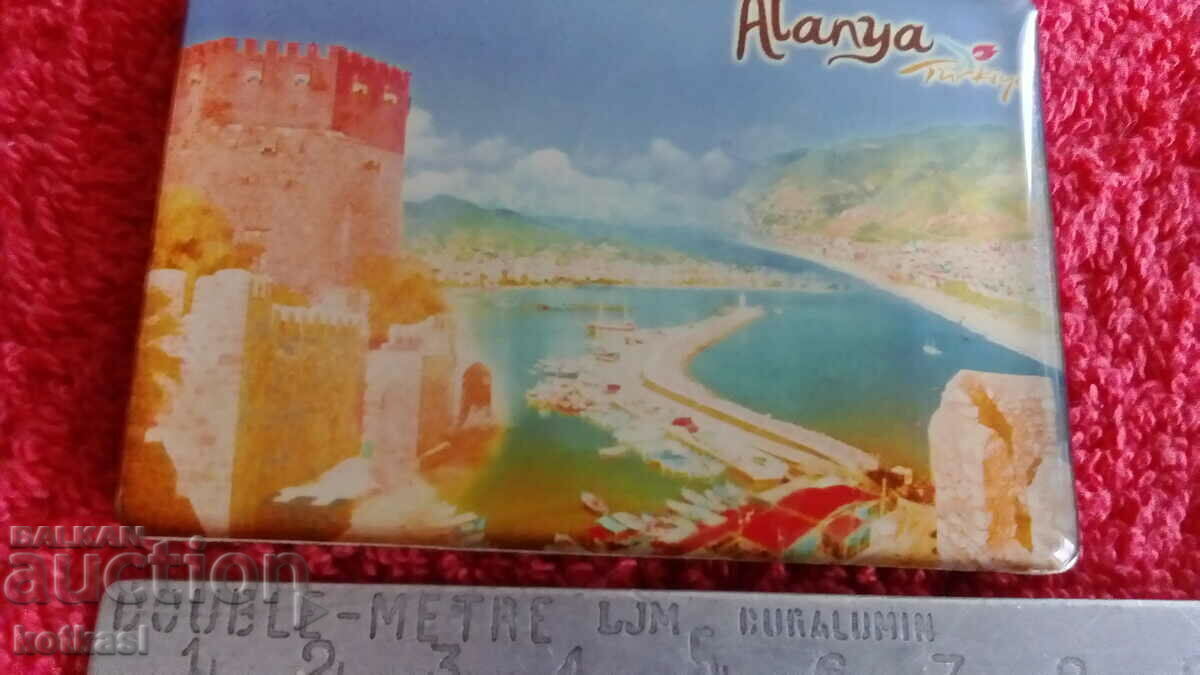 Auction  Souvenir Fridge Magnet Turkey Alanya