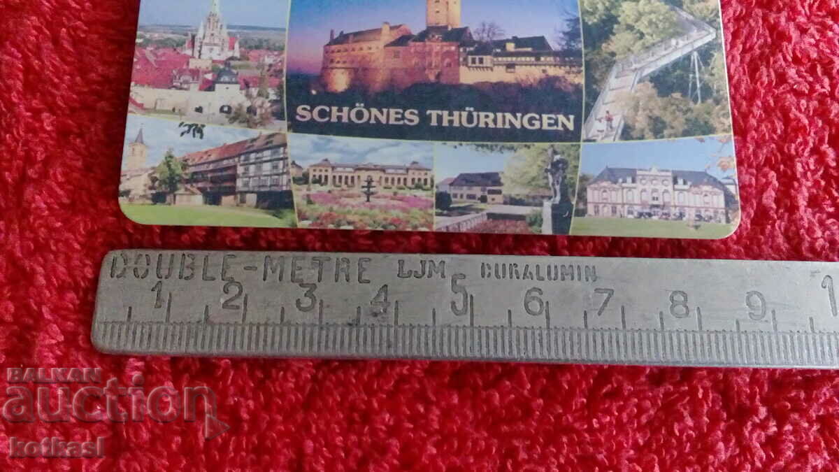 Magnet de frigider suvenir din metal Germania Turingia cu preț € 2.00 | 3.91 BGN Magnet de frigider suvenir din metal Germania Turingia cu preț € 2.00 | 3.91 BGN