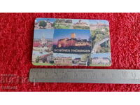 Сувенир Метален магнит за хладилник Германия Тюрингия