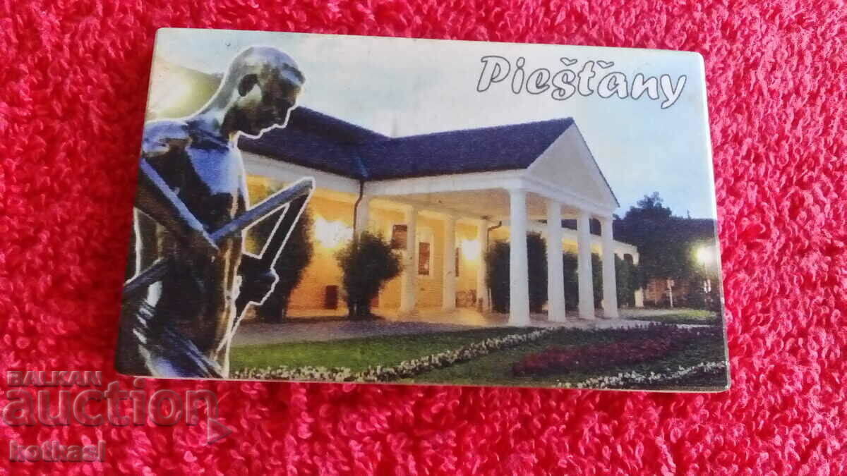 Delivery of Souvenir Fridge Magnet Slovakia Piestany Delivery of Souvenir Fridge Magnet Slovakia Piestany