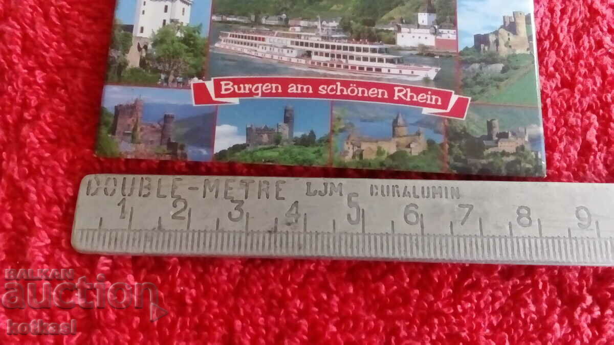 Magnet pentru frigider suvenir Germania Castele Rin cu preț € 2.00 | 3.91 BGN