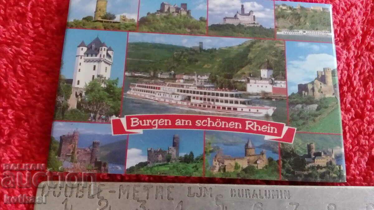 Licitație Magnet pentru frigider suvenir Germania Castele Rin