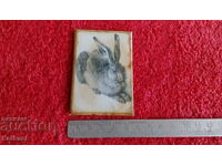 Magnet de frigider suvenir Animal Iepure