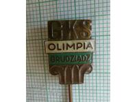 Badge - Sports and football club GKS Olimpia Grudziadz Poland