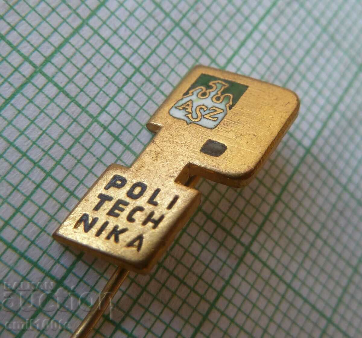 Badge - AZS Student Sports and Football Club Poland with price 4.00 BGN | € 2.05 Badge - AZS Student Sports and Football Club Poland with price 4.00 BGN | € 2.05