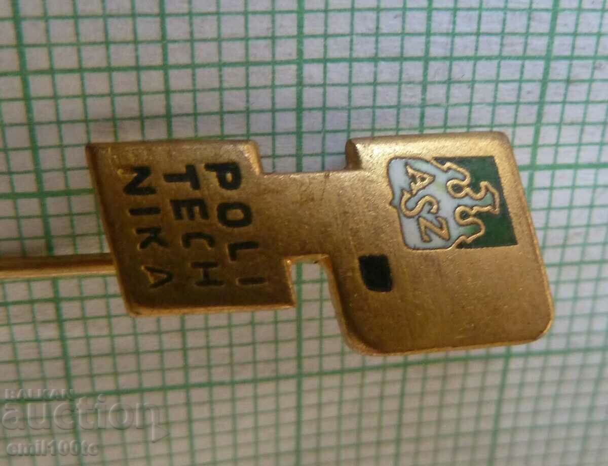 Delivery of Badge - AZS Student Sports and Football Club Poland Delivery of Badge - AZS Student Sports and Football Club Poland