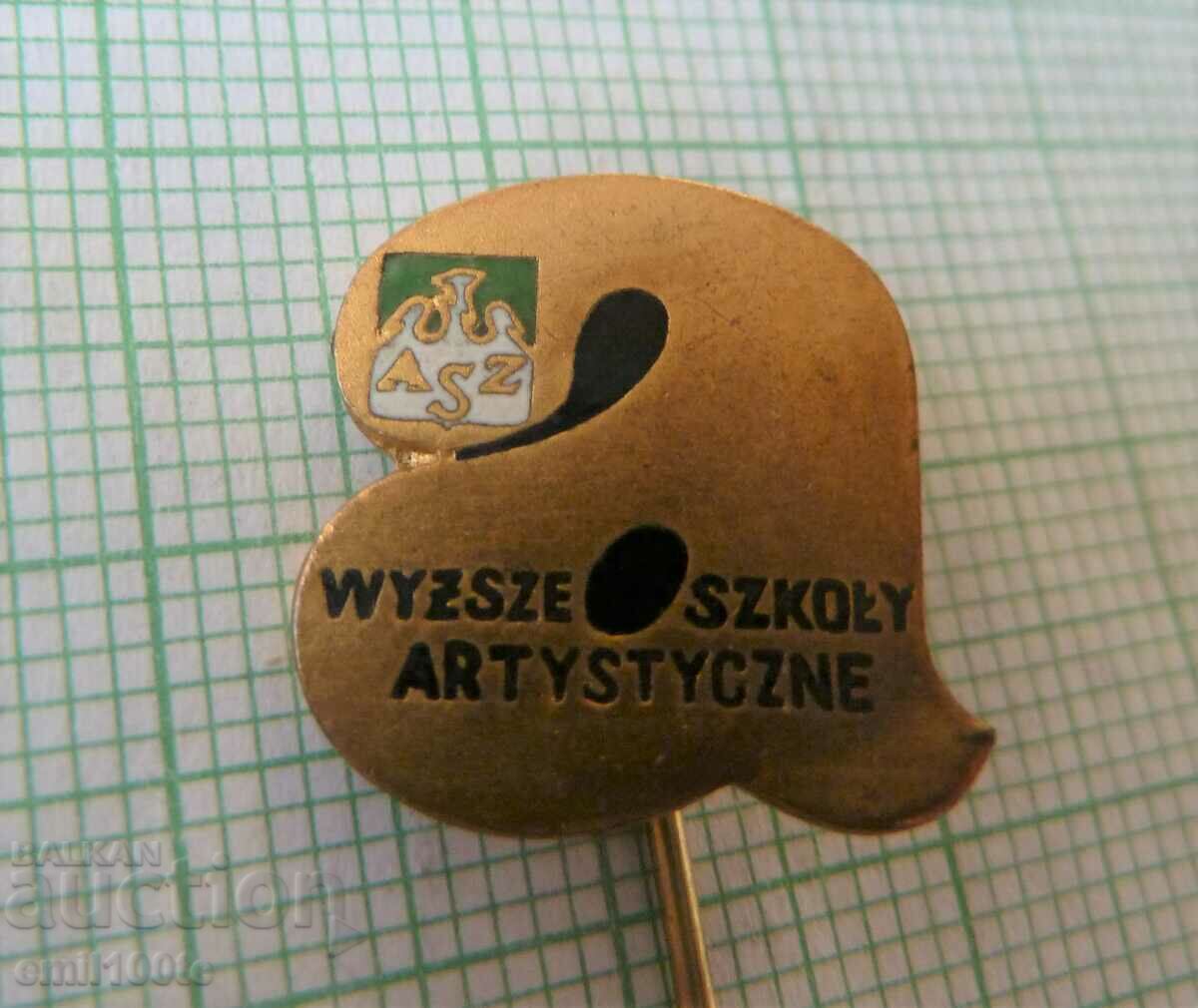 Delivery of Badge - AZS Student Sports and Football Club Poland Delivery of Badge - AZS Student Sports and Football Club Poland