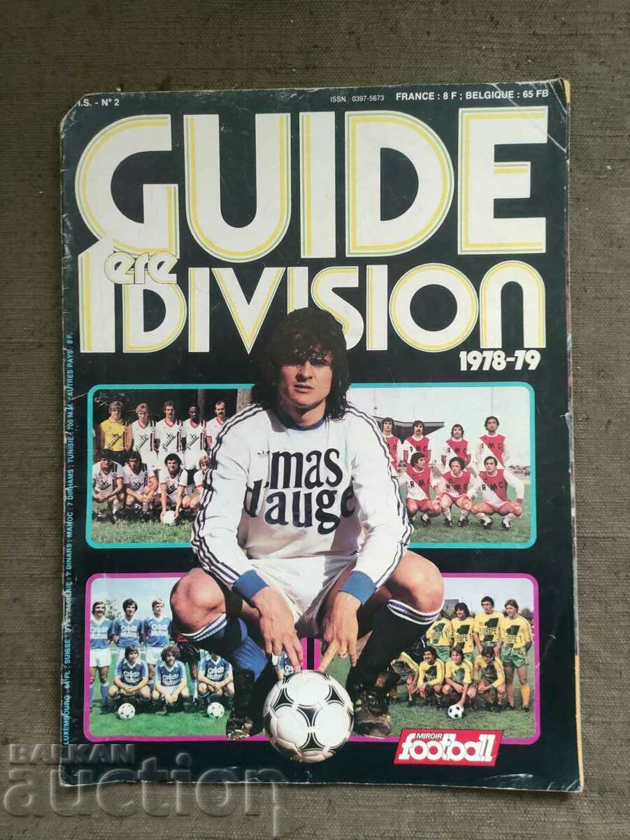 le guide foot de premiere division du mirror football 1978-9