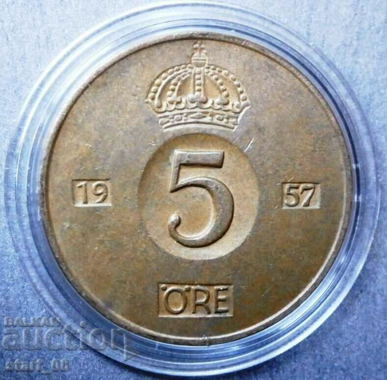 Швеция 5 йоре 1957