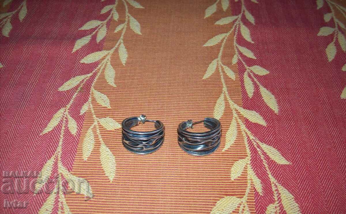 Silver Earrings - 2