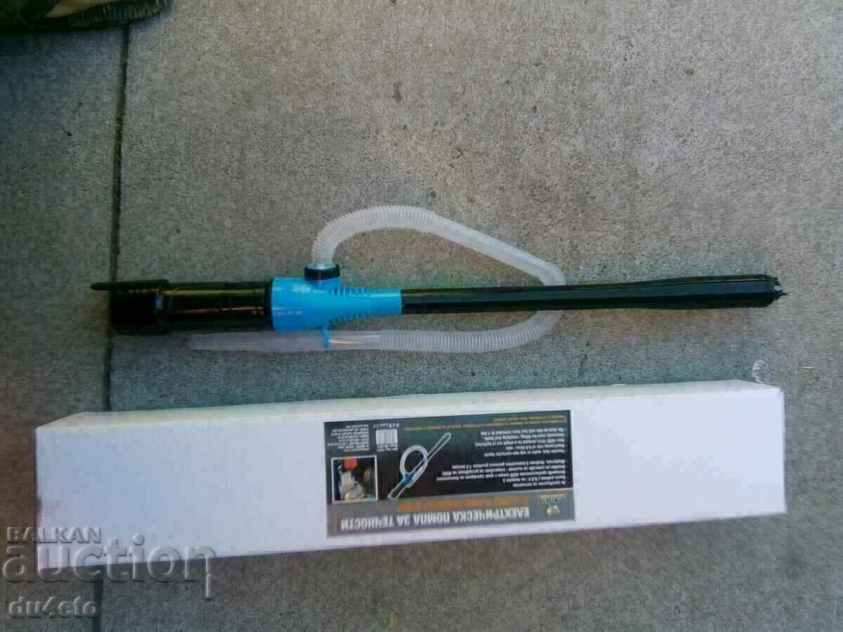 Livrarea Pompa electrica pentru lichide, combustibil, 9,8 l/min. furtun