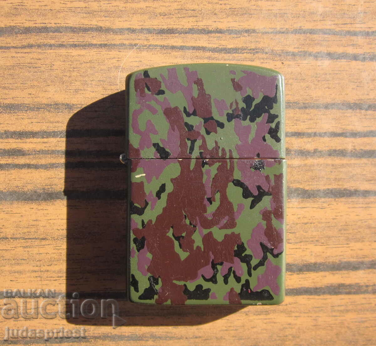 ZIPPO zippo old petrol bronze lighter camouflage