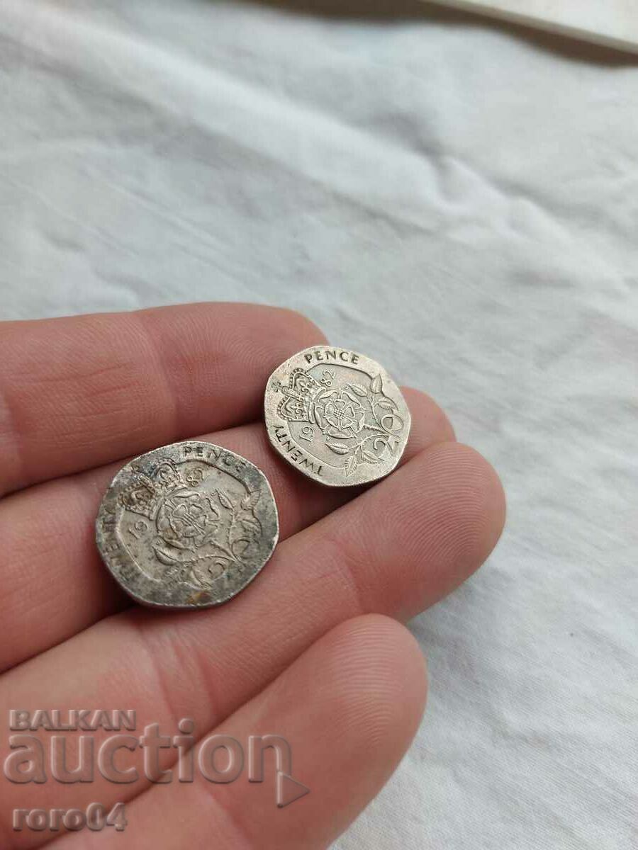 20 PENS 1982 - 2 PIECES - 5 20 PENS 1982 - 2 PIECES - 5