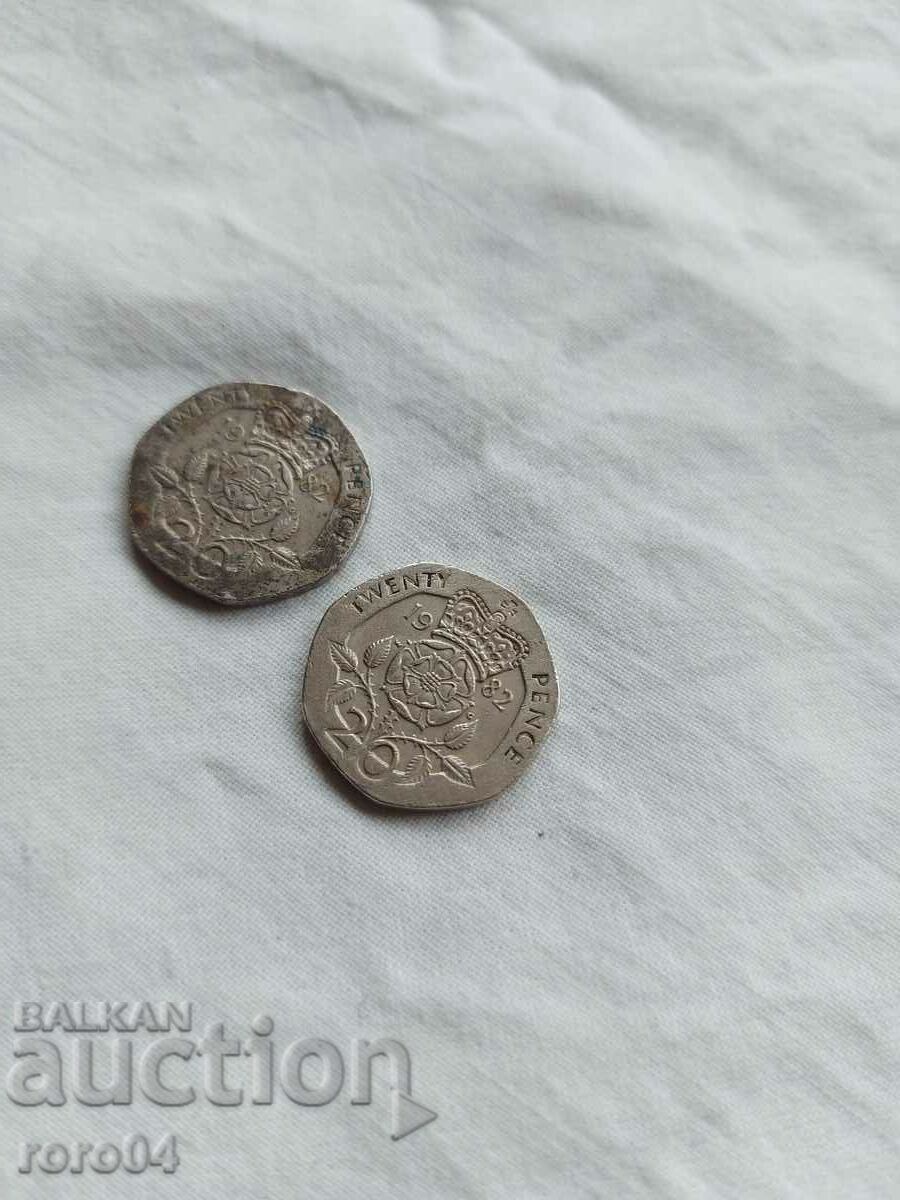 20 PENS 1982 - 2 PIECES - 7 20 PENS 1982 - 2 PIECES - 7