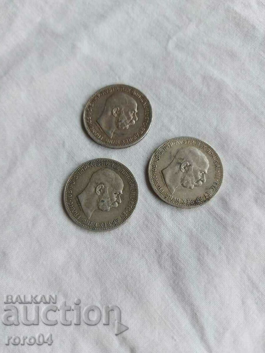 1 COROANA 1915 - 3 BUC - 5 1 COROANA 1915 - 3 BUC - 5