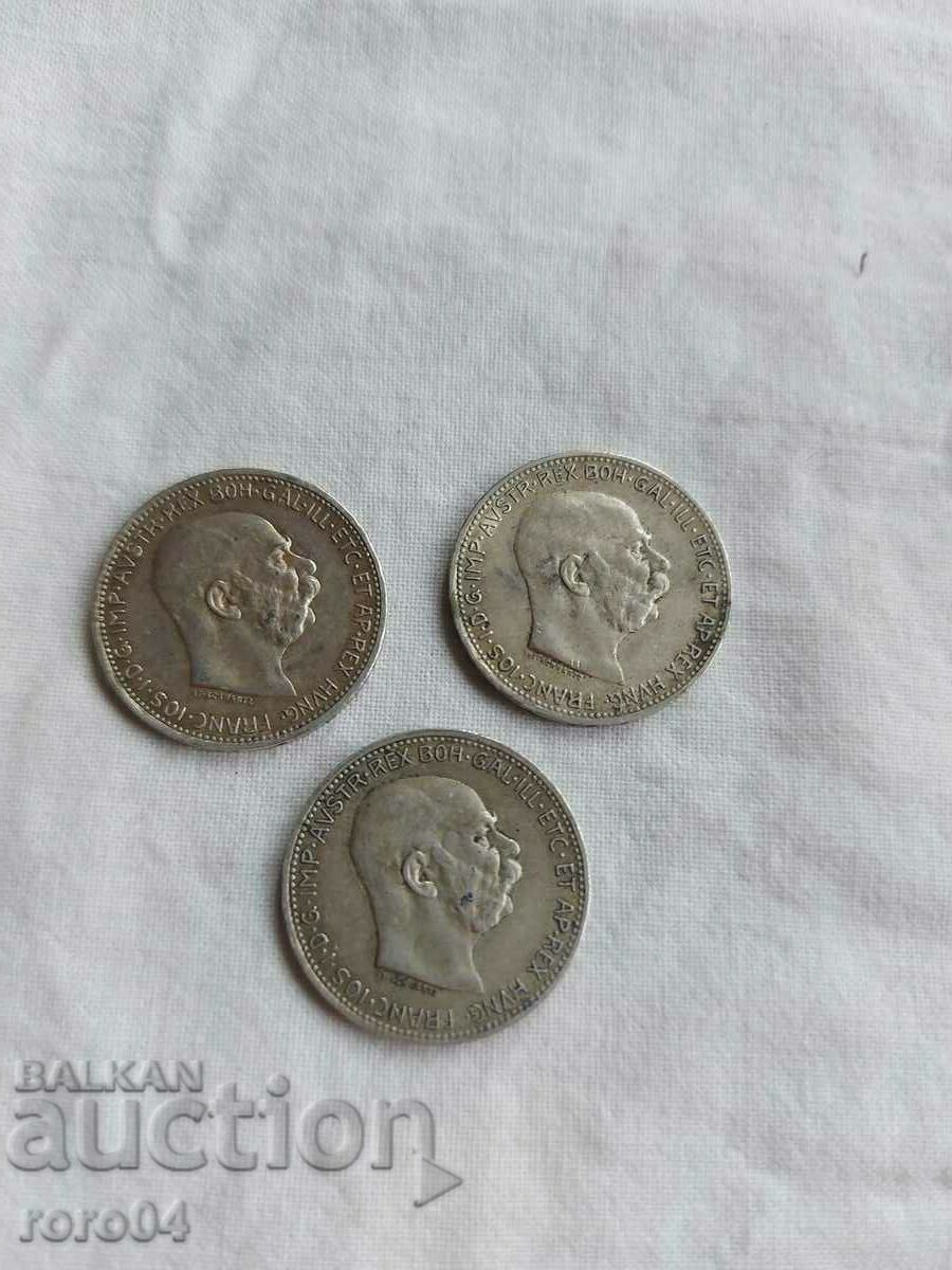 1 COROANA 1915 - 3 BUC - 6 1 COROANA 1915 - 3 BUC - 6