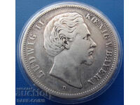 Γερμανία - Βαυαρία 5 Μάρκα 1876 Πολύ Σπάνιο