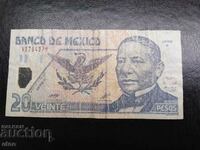 20 pesos 2001 Mexic, bancnota