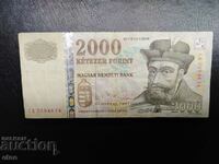 2000 forint 2005 Hungary, banknote